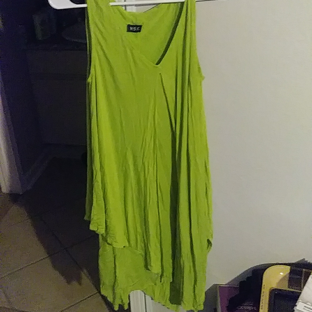 Green dress